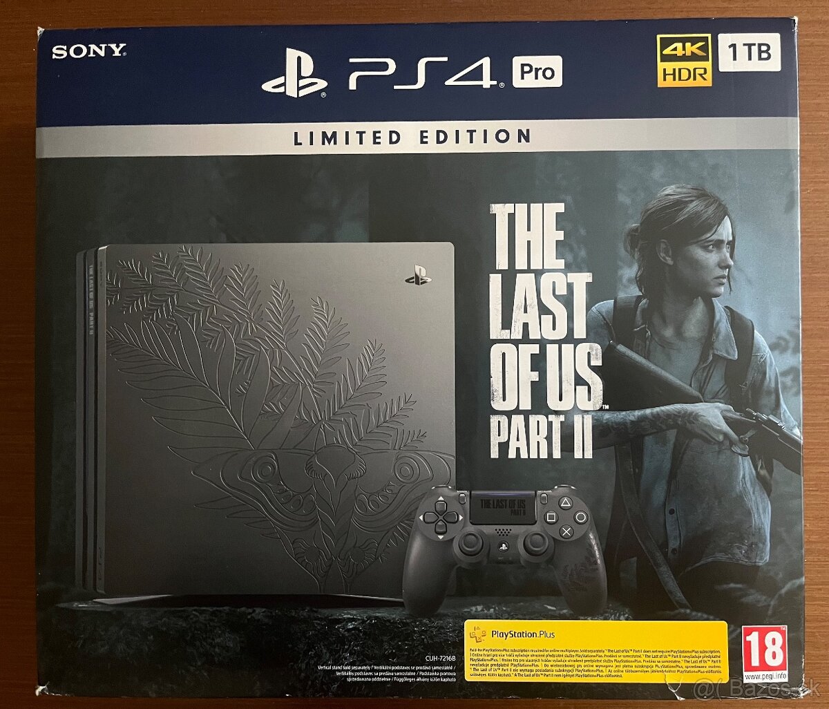 ZBIERKA KONZOL PS4 Limited Edition