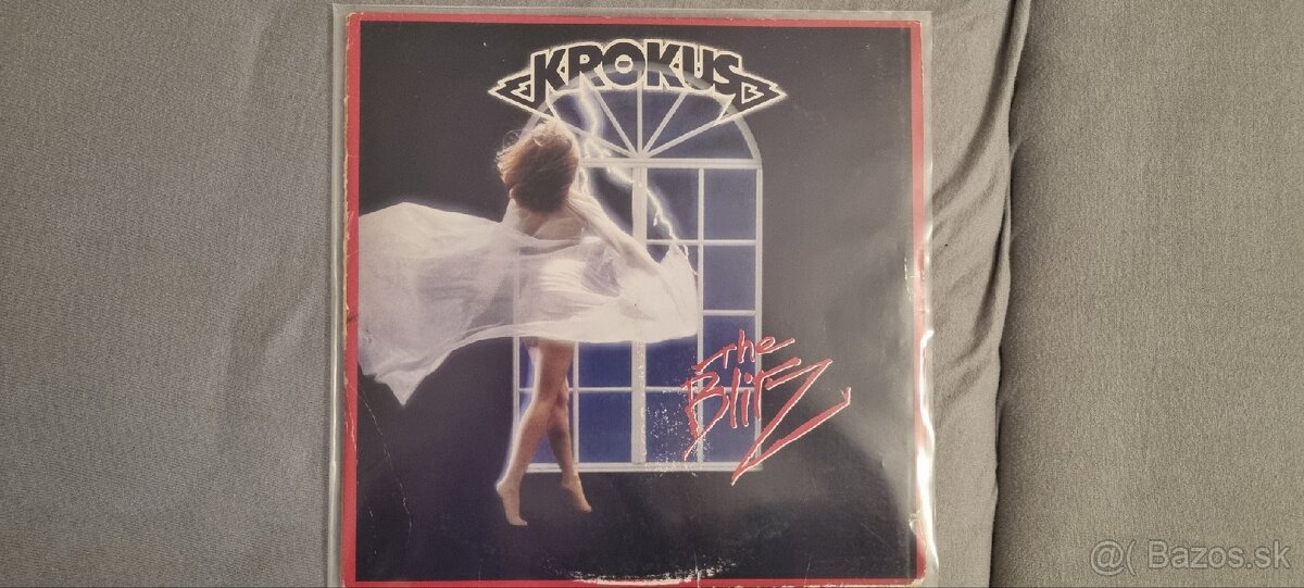 Predám lp Krokus-the Blitz