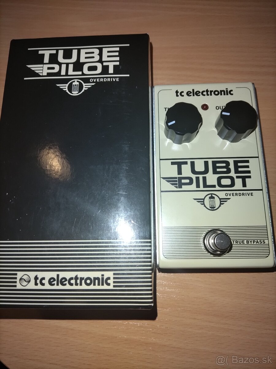 TC Electronic Tube Pilot Overdrive+adaptér