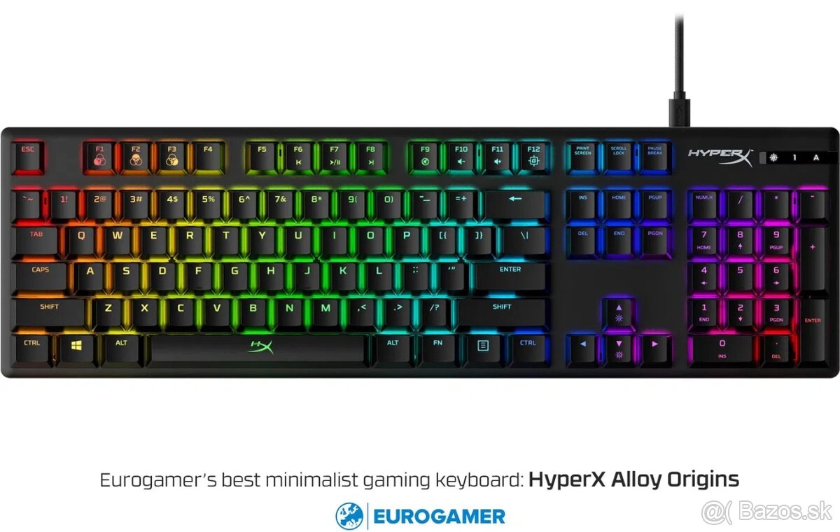 HyperX Alloy Origins Aqua switches