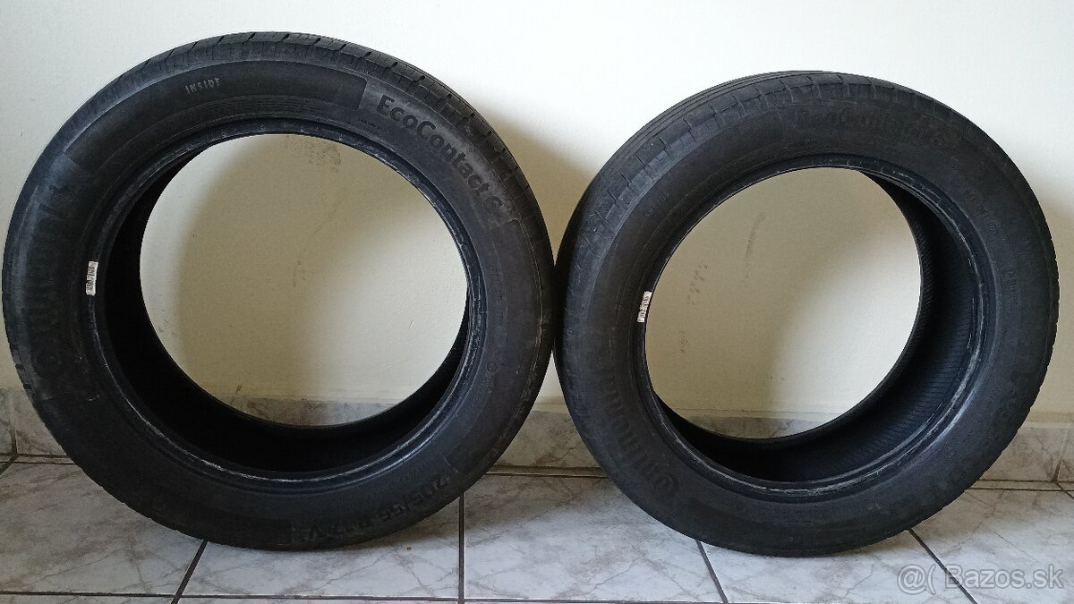 205/55 r17 Continental Ecocontact letné