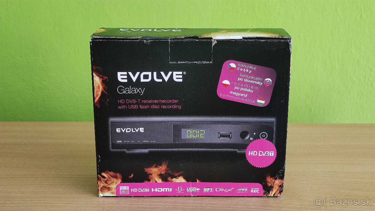 EVOLVE Galaxy DT-3020HD DVB-T prijímač