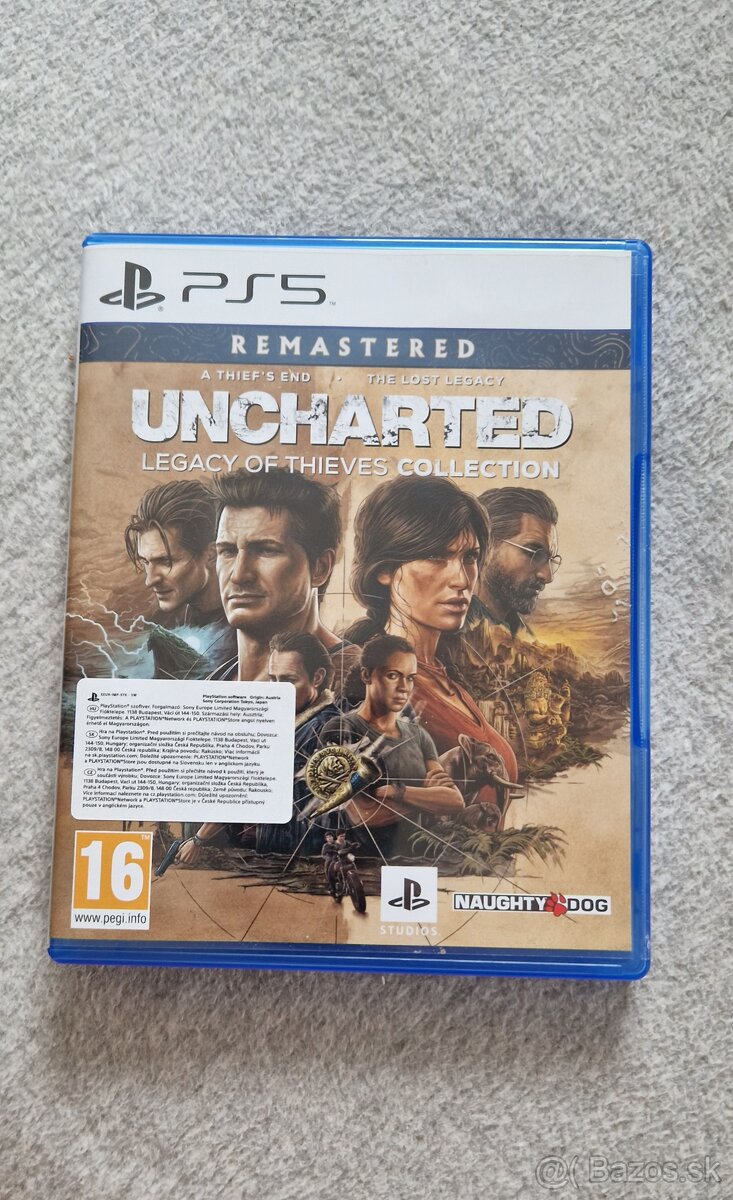 Uncharted Legacy of thieves collection PS5