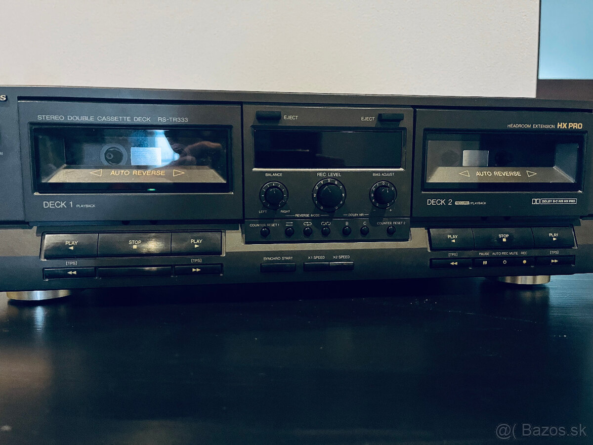 TECHNICS RS-TR333 Double Deck/HX PRO/Dolby NR B-C (Japan)