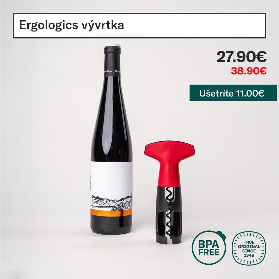 Vývrtka Ergologics od Tupperware 25€