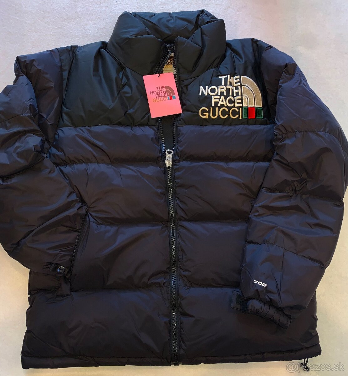 Predám pánsku zimnú bundu The North Face Gucci