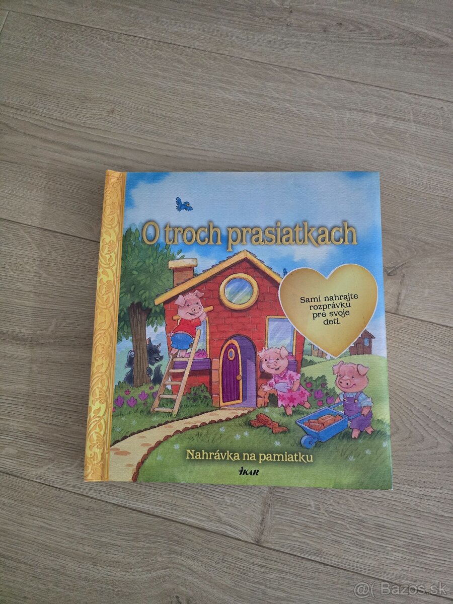 Audiokniha O troch prasiatkach