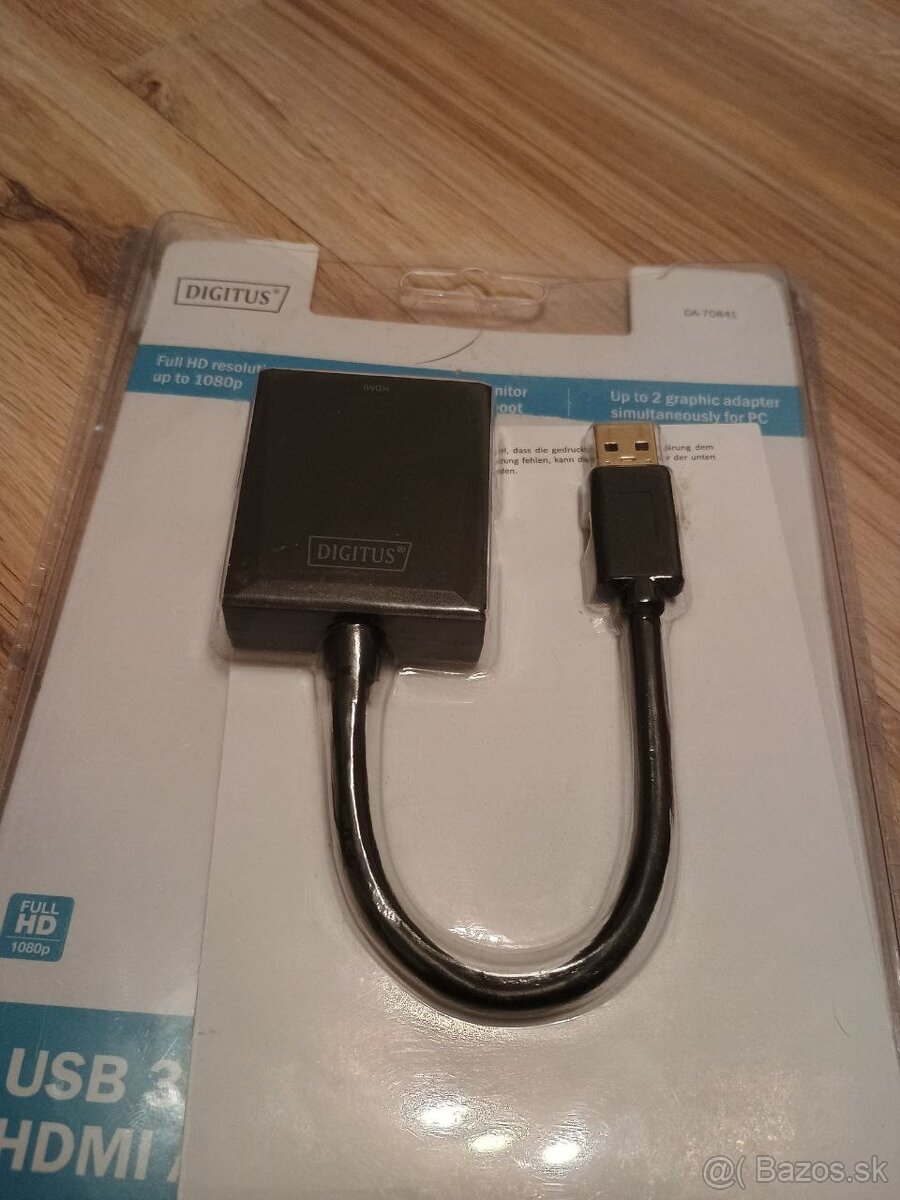 Digitus USB 3.0 - HDMI video adaptér