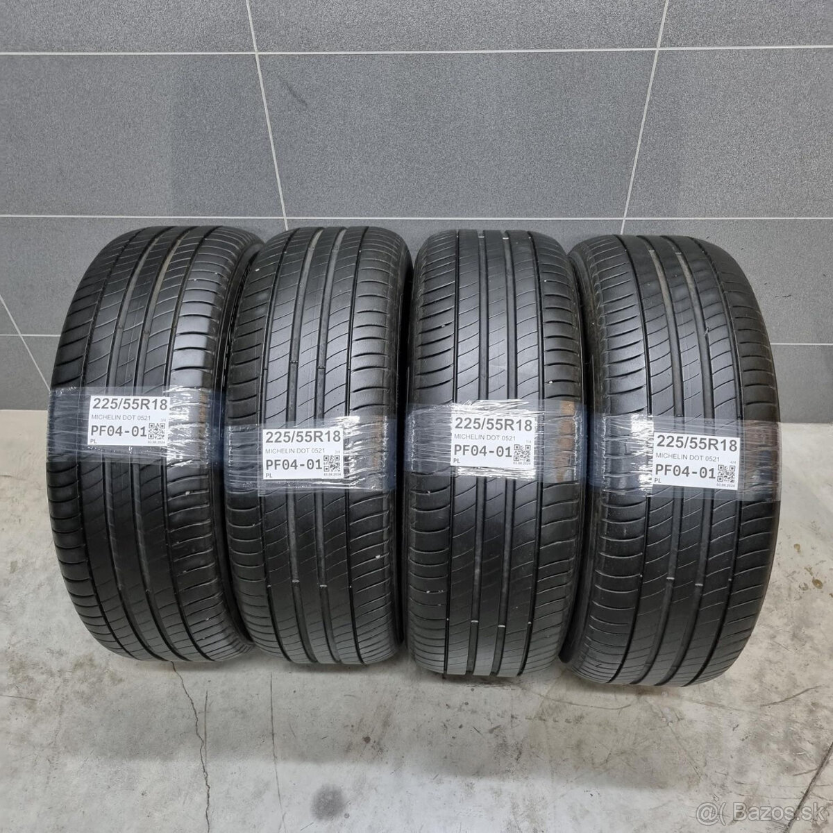 Letné pneumatiky 225/55 R18 MICHELIN DOT0521