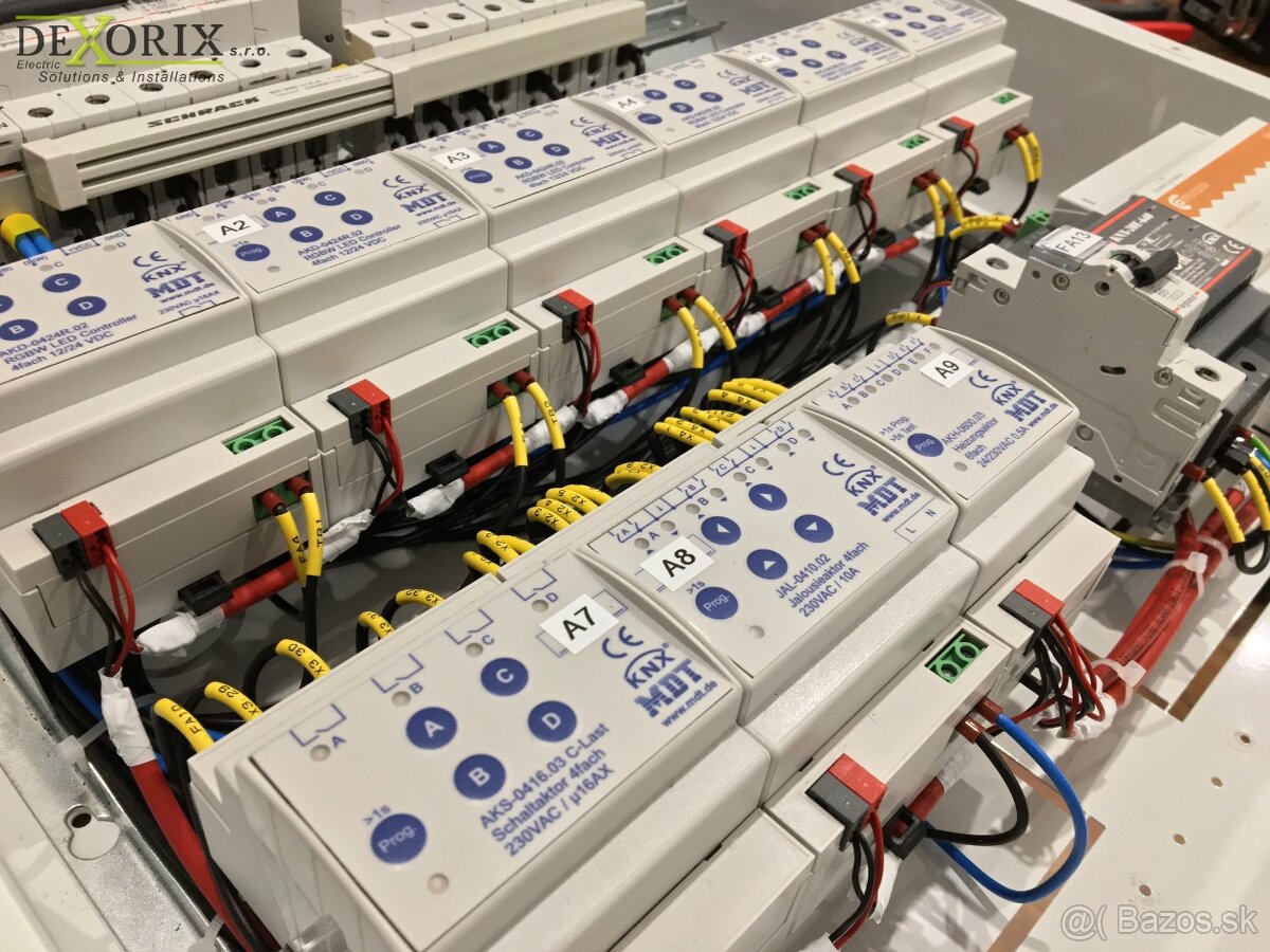 SMART Elektroinštalácie s KNX , celá SR, Dexorix s.r.o.