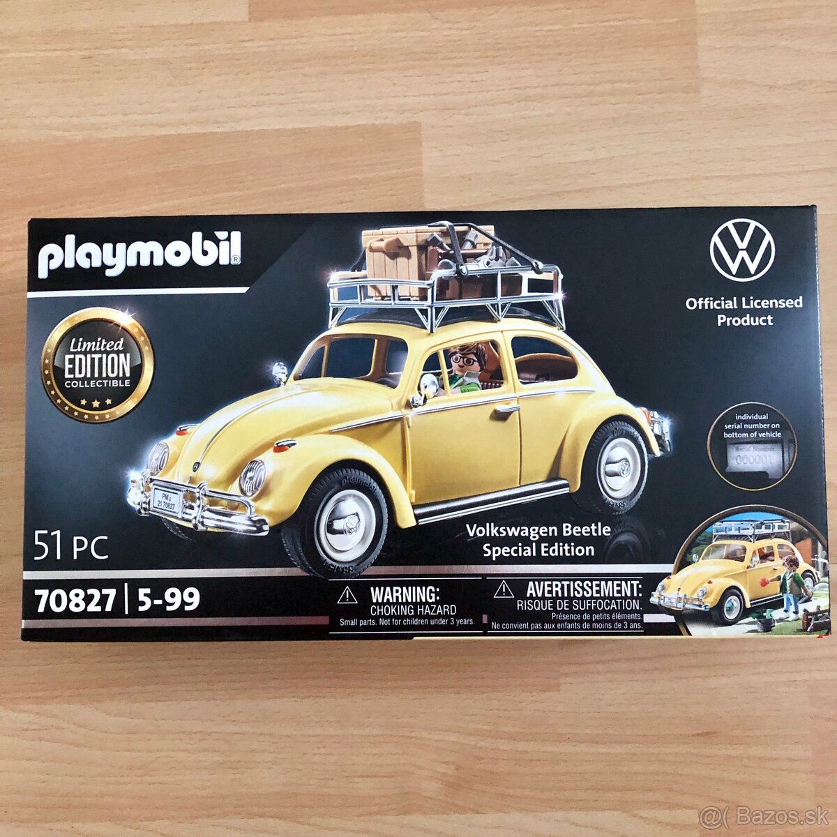 NOVÝ - Playmobil 70827 Volkswagen Chrobák - Špeciálna edícia