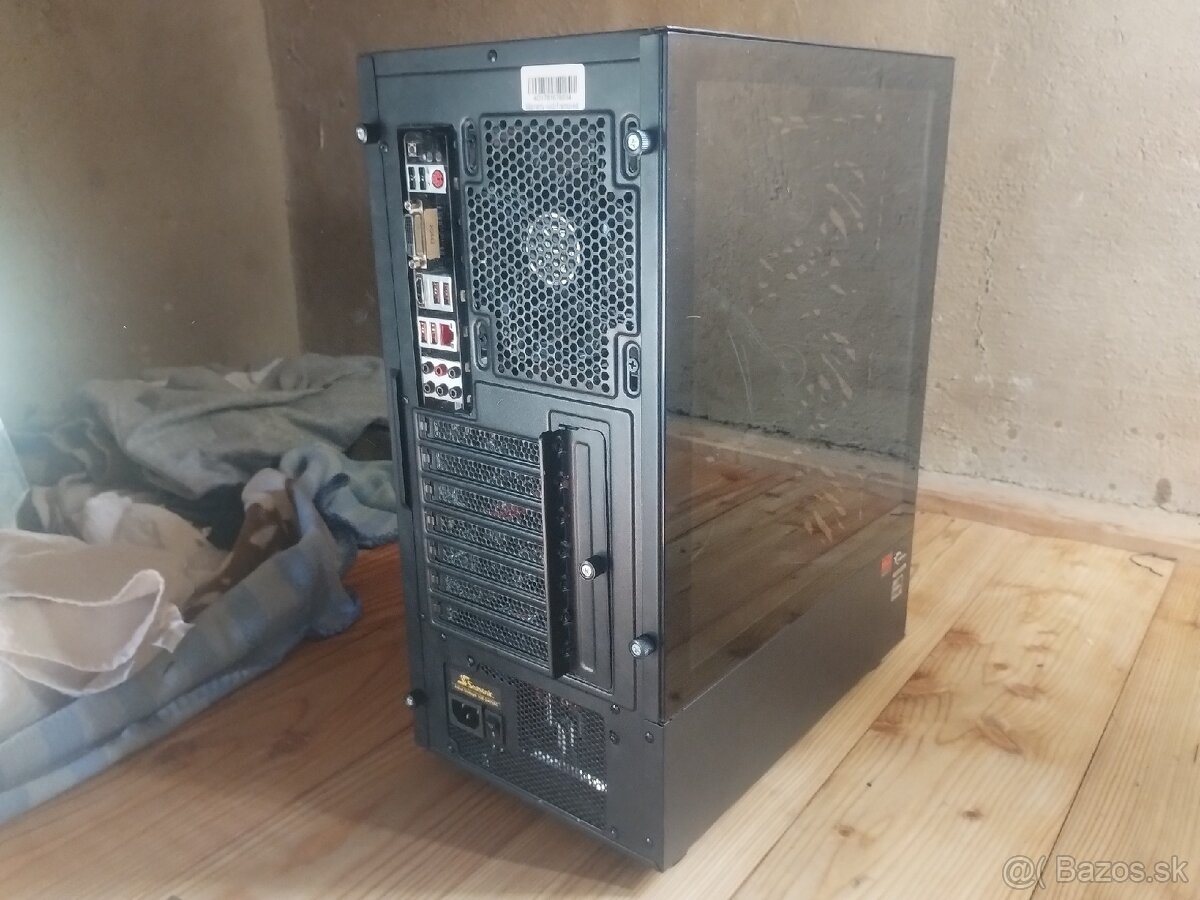 herný PC – Ryzen 5 560g, 16 GB RAM, SSD – Záruka".