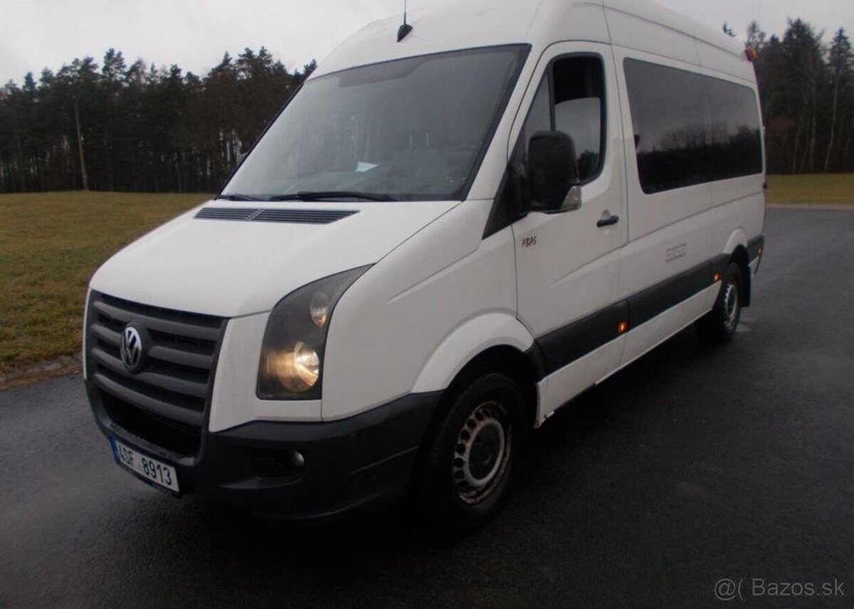 Volkswagen Crafter 2,5TDI 9 místné nafta manuál 100 kw