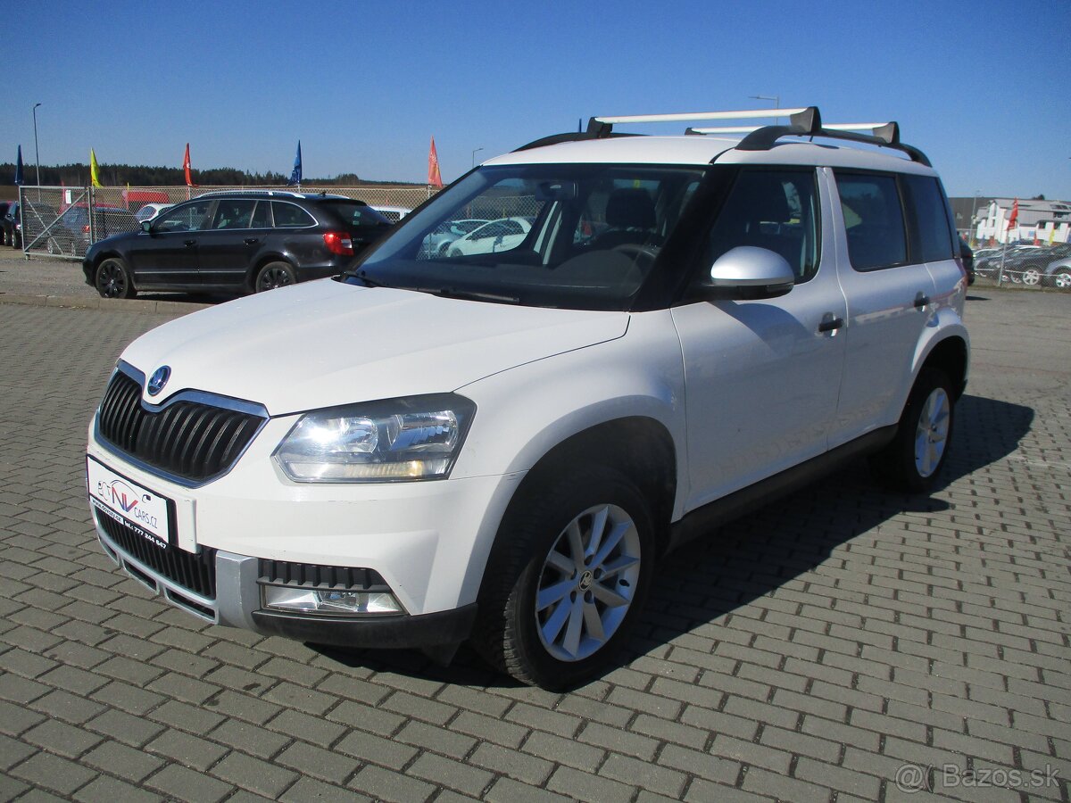 ŠKODA YETI 2,0TDI 81kw OUTDOOR 4x4 bez koroze 2015