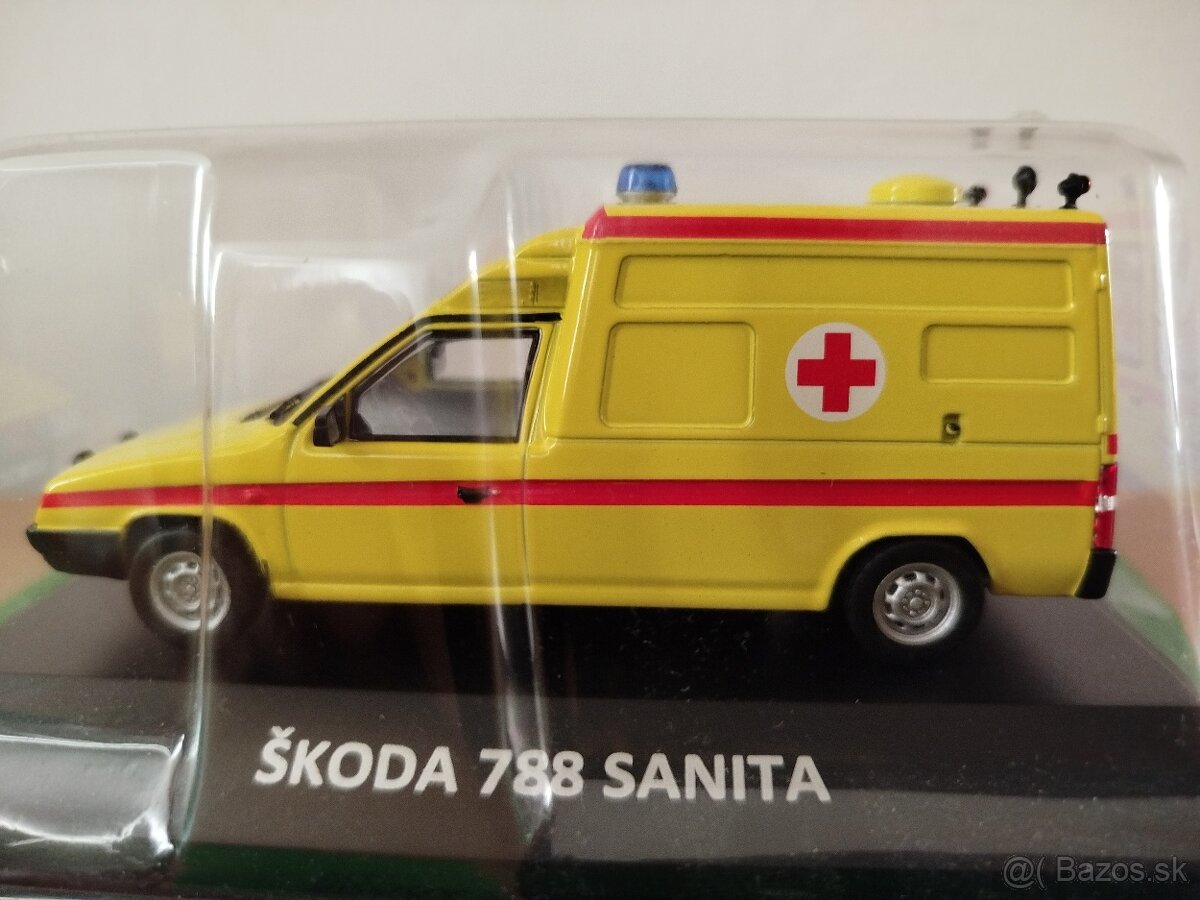 Predám model auta škoda 788 sanita 1:43.