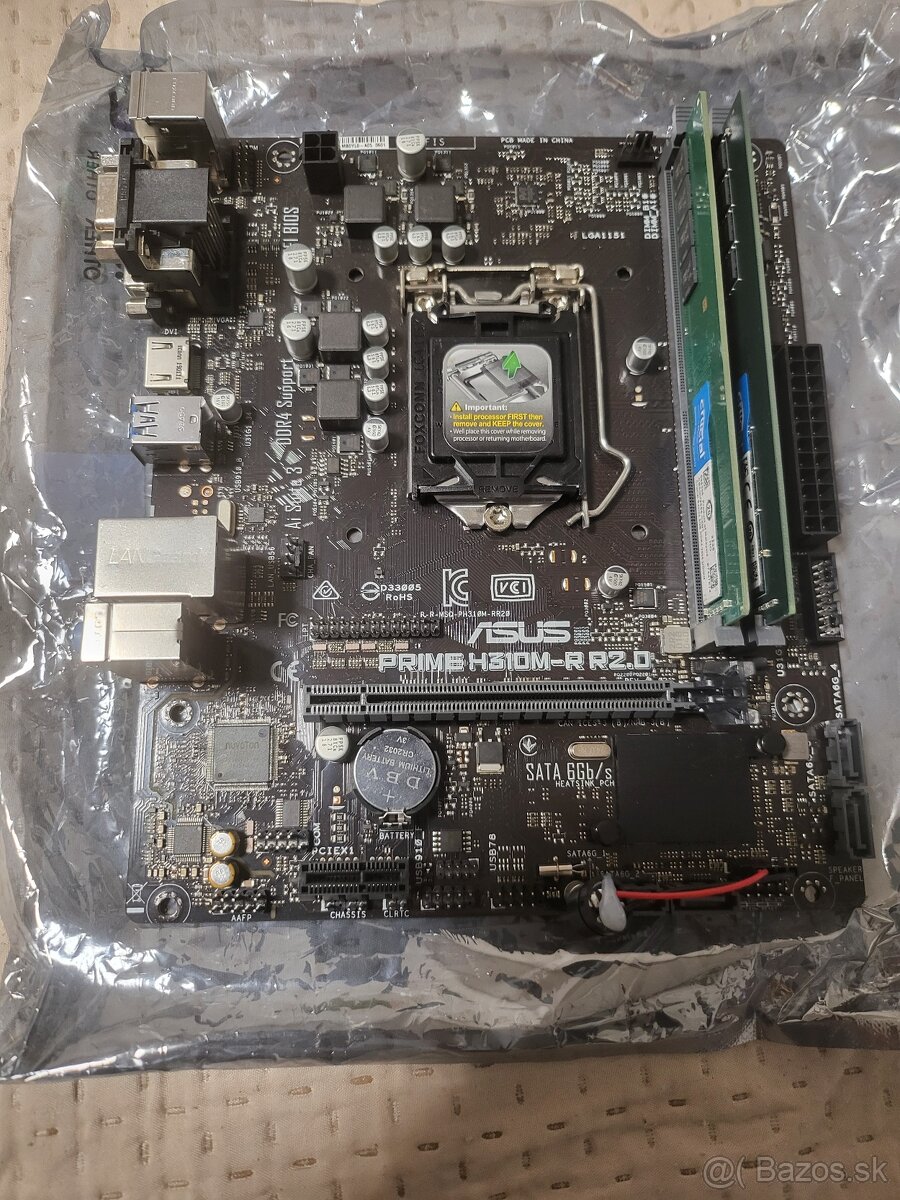 ASUS PRIME H310M-R R2.0 + 16GB RAM