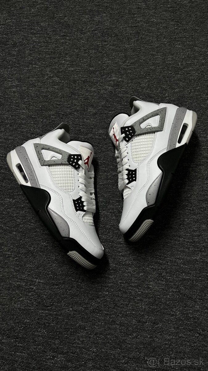 Nike Air Jordan 4 Retro OG "White Cement"