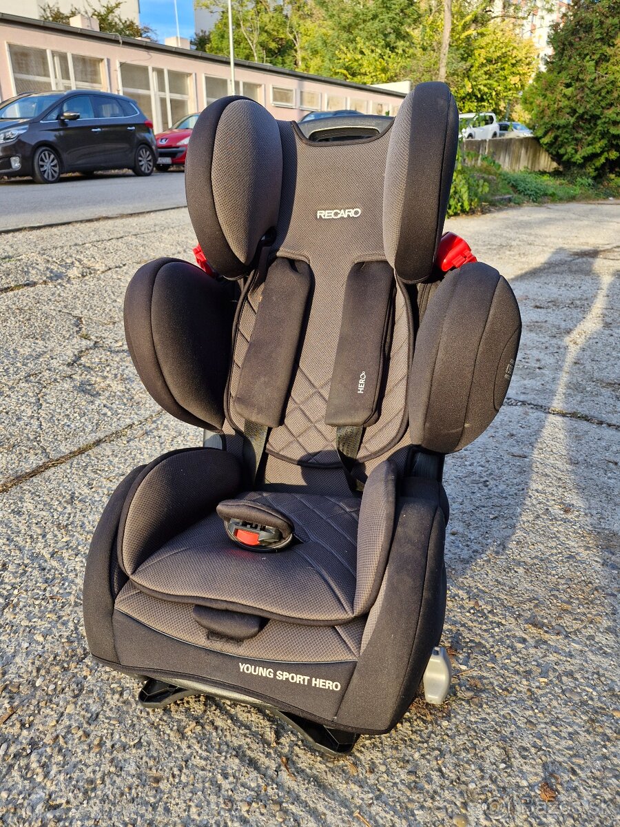 Autosedacka Recaro Young Sport Hero Carbon black 2021