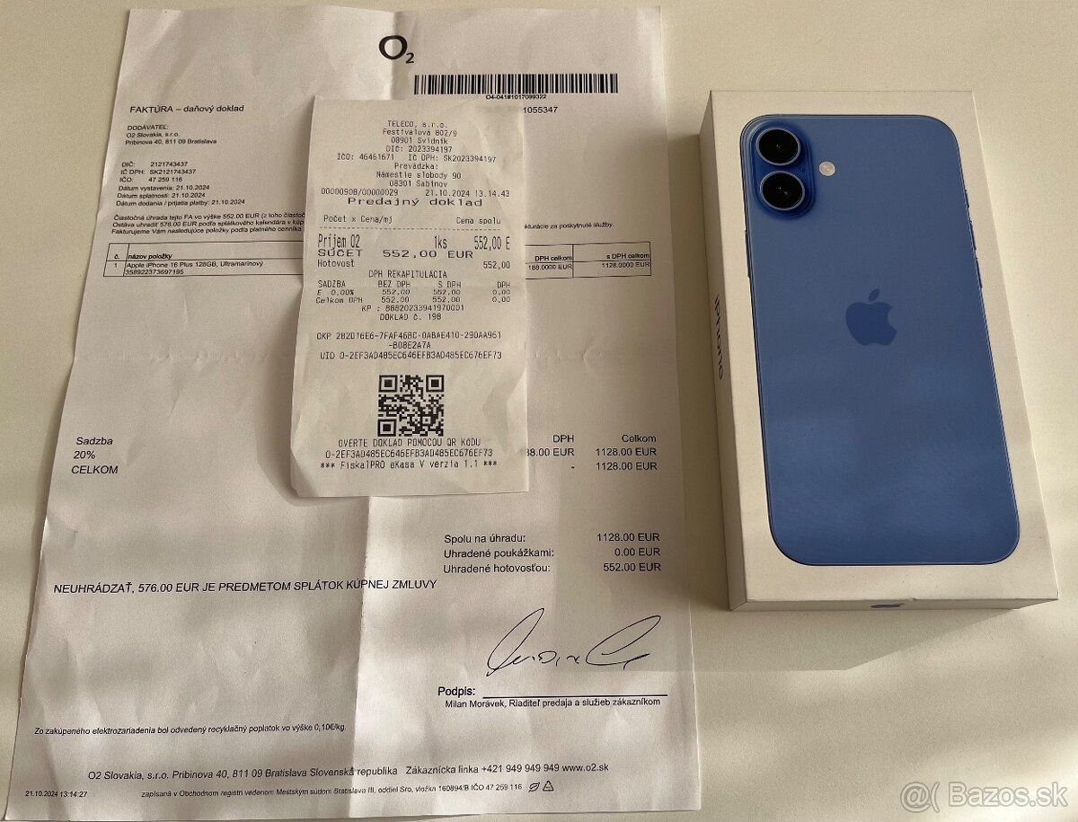 NOVÝ IPHONE 16 PLUS