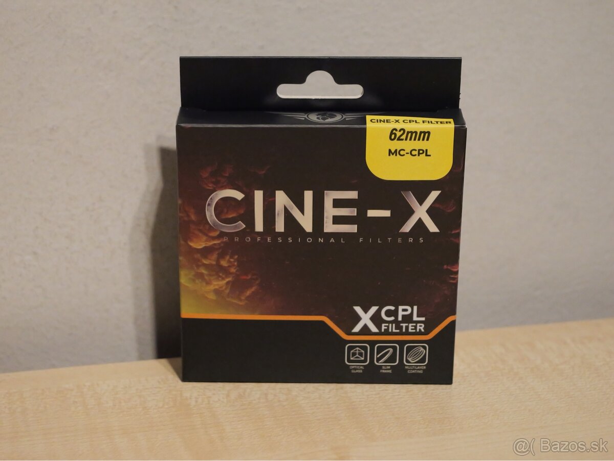 CINE-X polarizačný MC CPL filter (62mm)