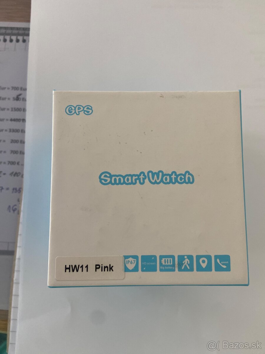 Smart watch HW11 Pink