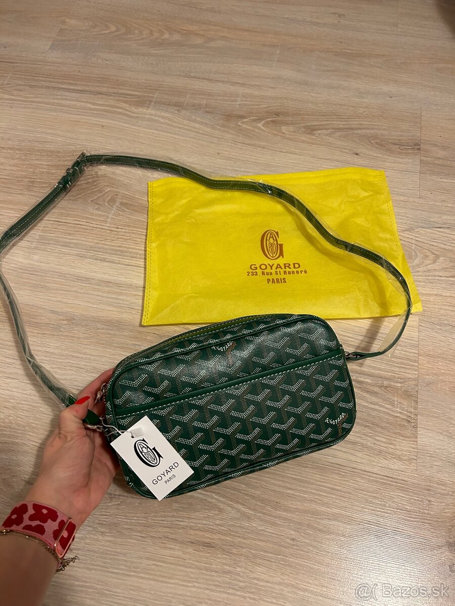 Goyard crossbody kabelka Cap-vert PM - zelená (GO3)