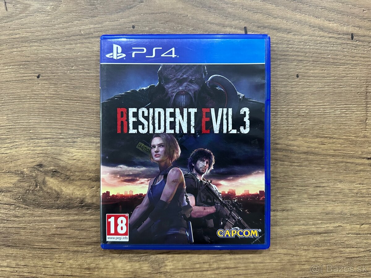 Resident Evil 3 na PS4