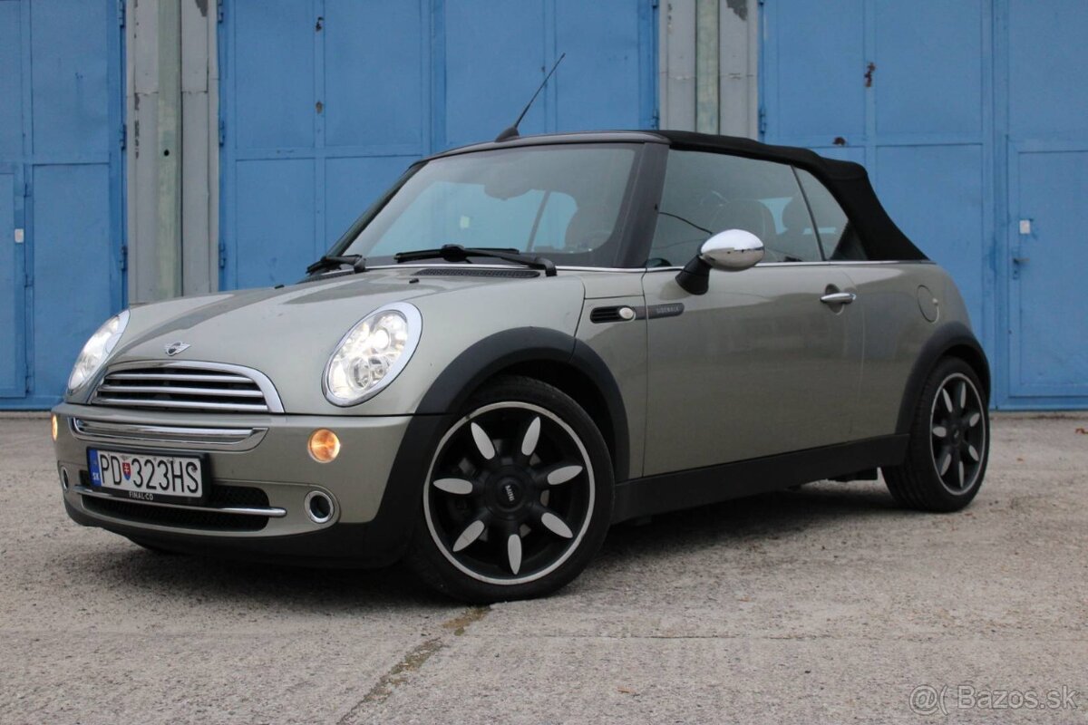 Mini Cooper Cabrio Sidewalk 1.6 85kw