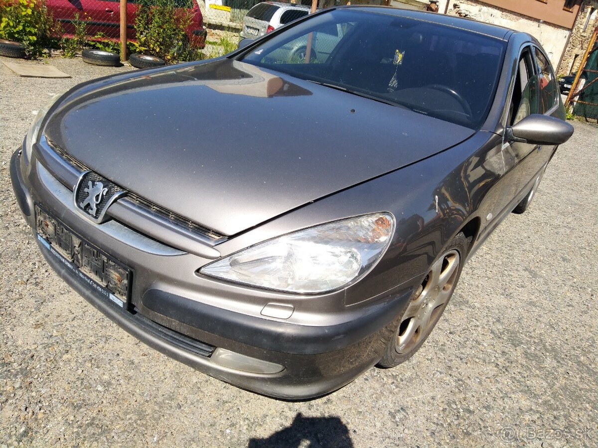 Peugeot 607 2,2 HDI 98kW - náhradné diely