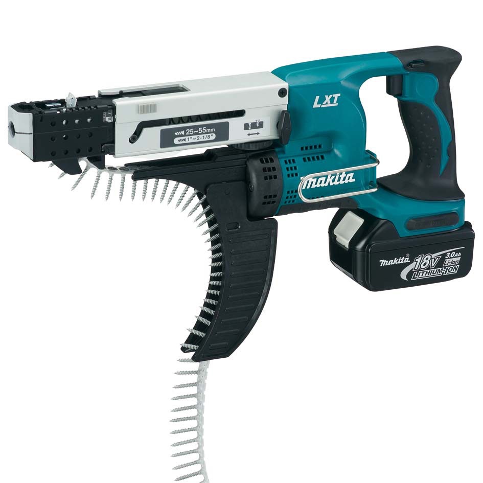 Makita aku skrutkovač so zásobníkom 18 V DFR550RFE