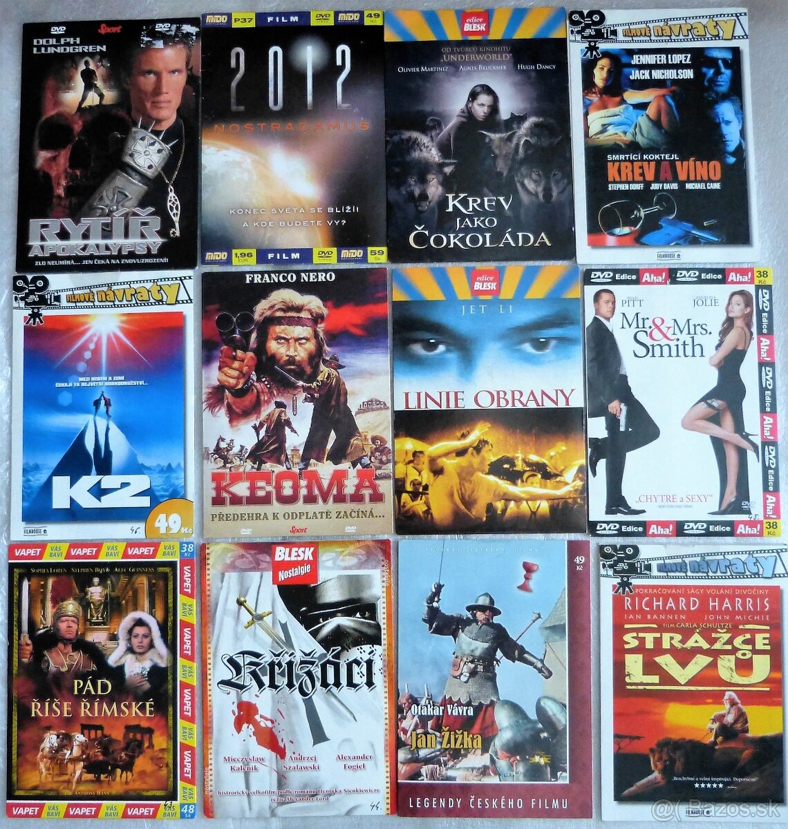 Predaj DVD, CD, filmy, cestopis, náučne, hry.