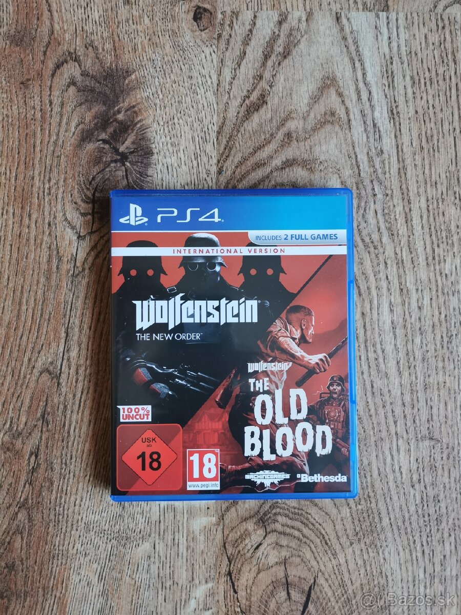 Wolfenstein The New Order +The Old Blood Ps4