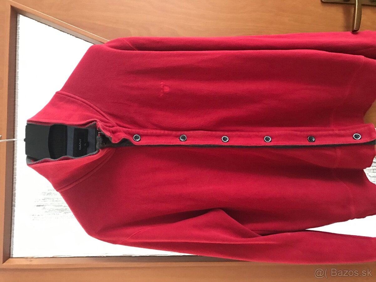 GANT originál Red limitka pánsky svetrik XL