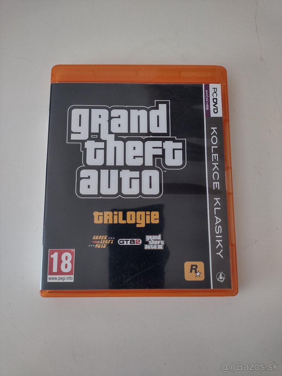 GTA Trilogie 1,2,3 (Kolekce klasiky)