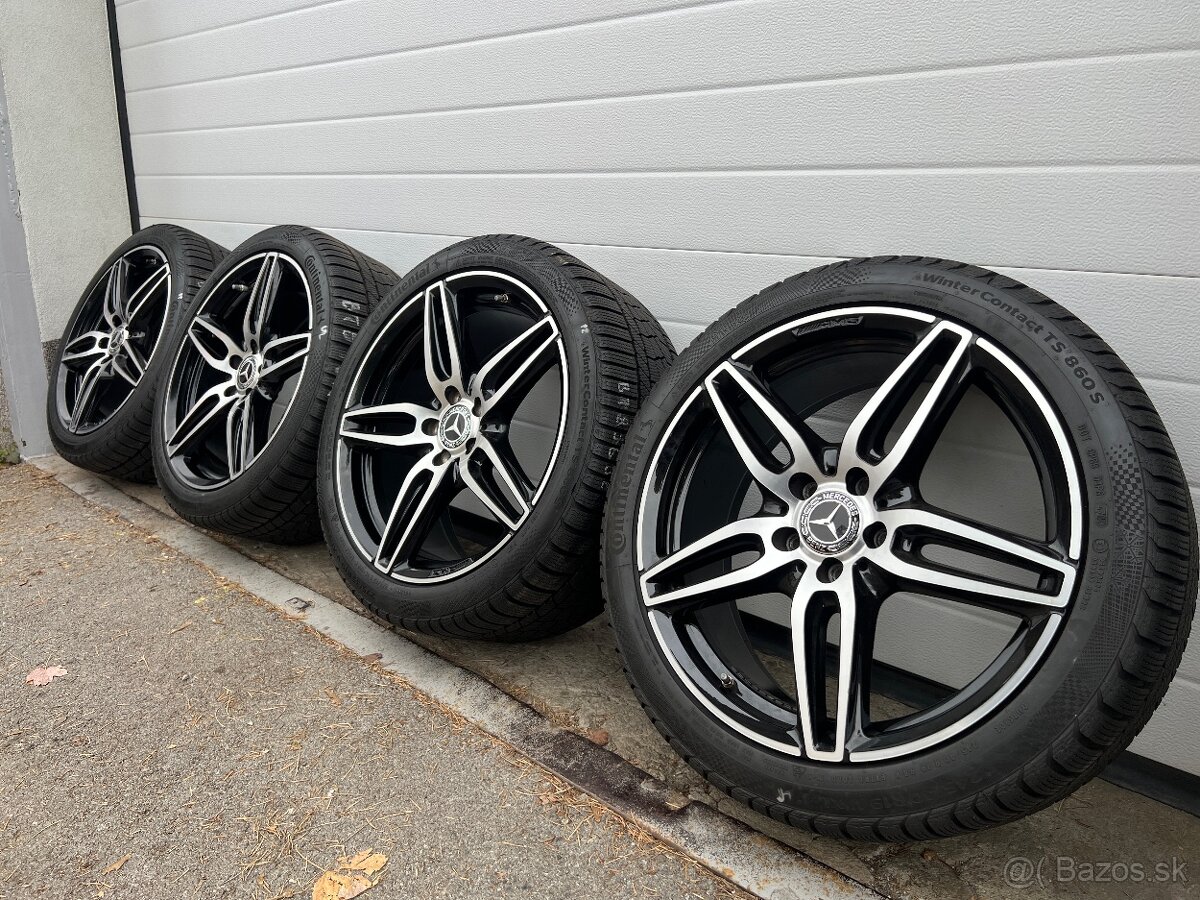 ORIGINAL MERCEDES E W213 AMG DISKY 5x112 R19 Dvojrozmer ZIMA