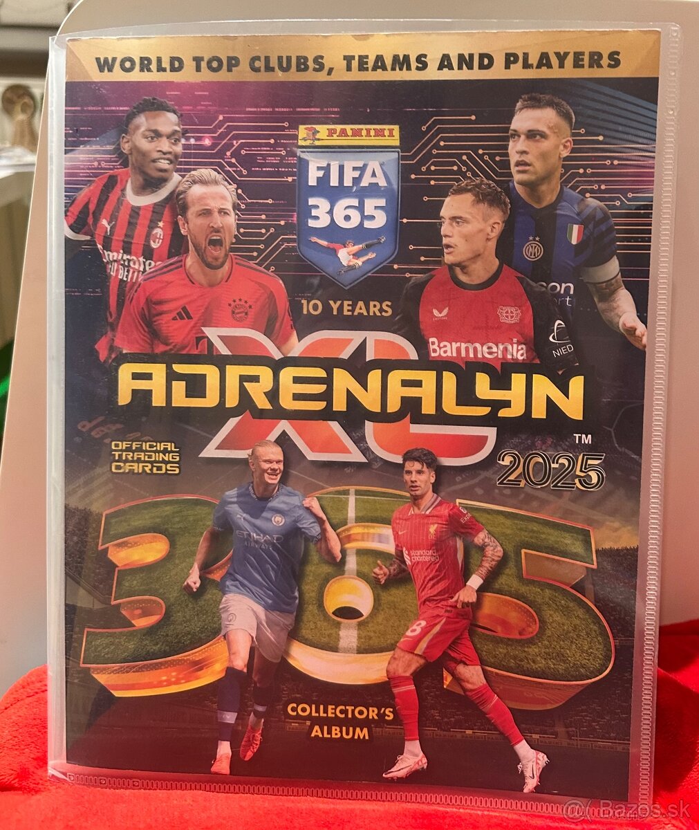 FIFA 365 paniny 2025 adrenalín XL kartičky