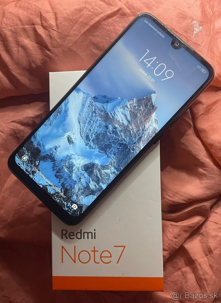 ☆☆☆ Predám Redmi Note 7 - Space Black