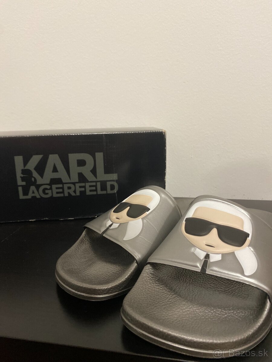 Karl Lagerfeld šľapky