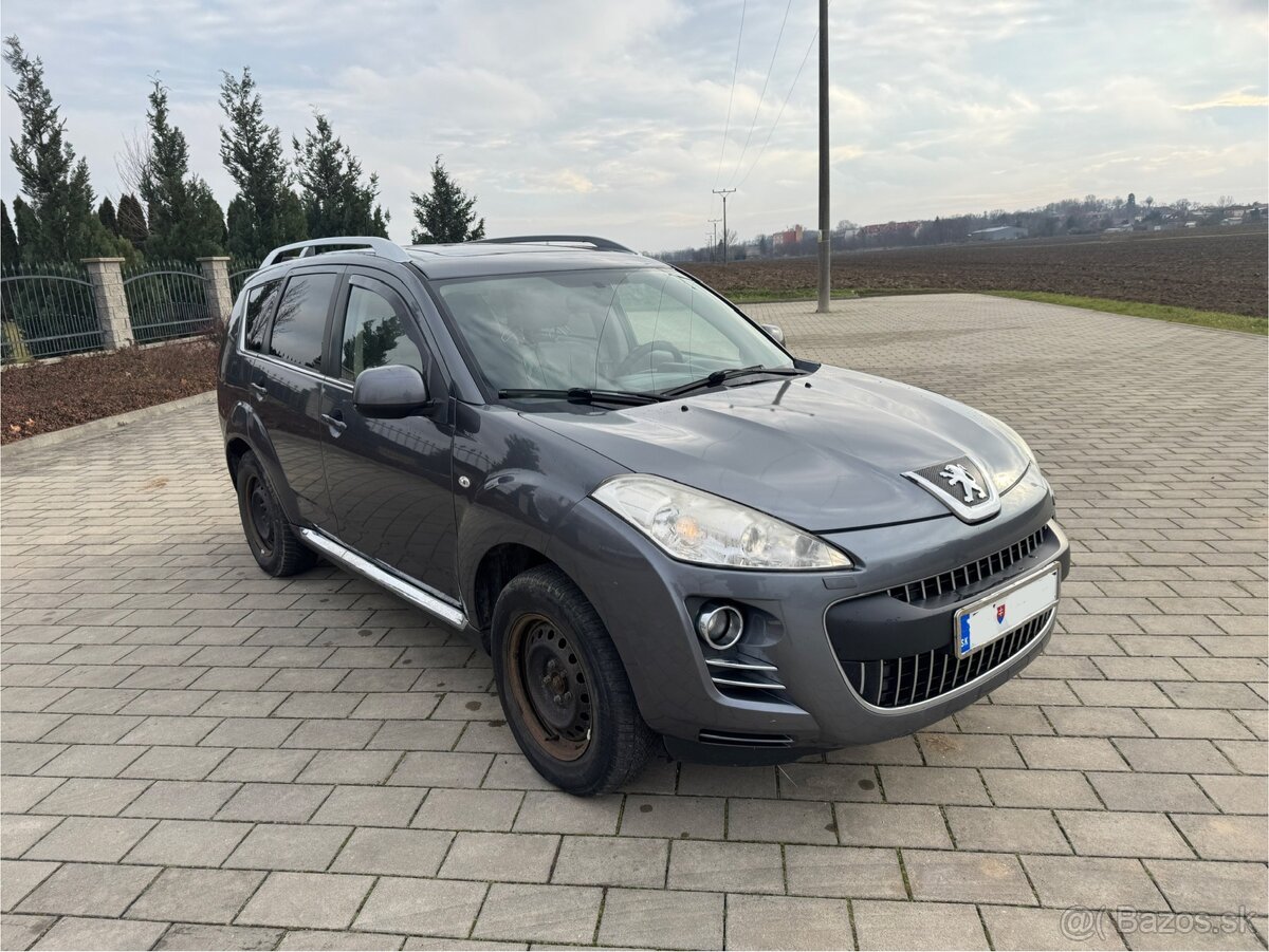 Peugeot 4007 2.2hdi 4wd 2009 7miest.