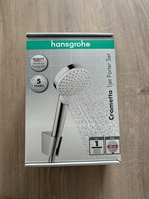 Hansgrohe crometta 1jet Porter set