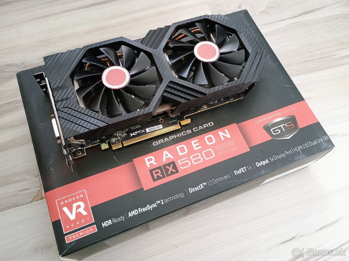 Xfx Radeon rx580 8gB GTS