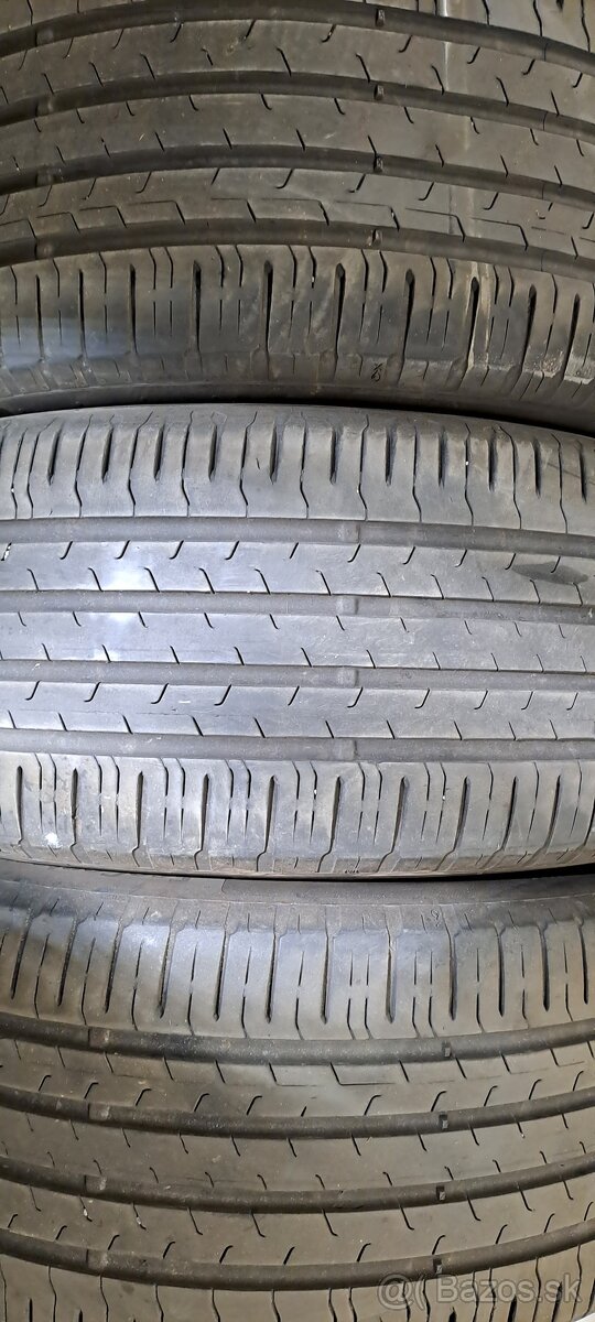 Predám 3ks jazdené letné 245/45r18-96W Continental