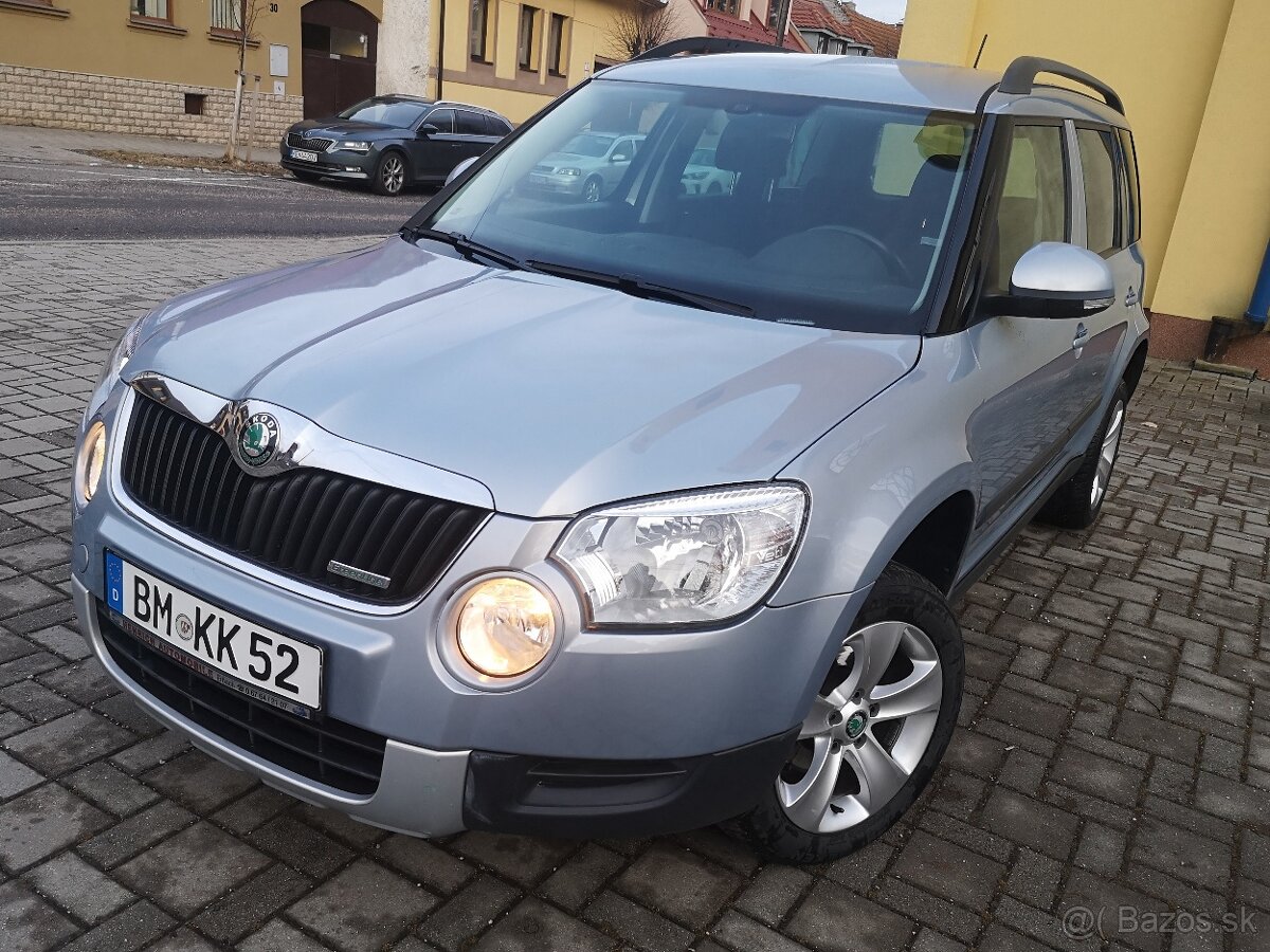 ŠKODA YETI 1.6 TDI 2012 ELEGANCE 105.000km NAVI