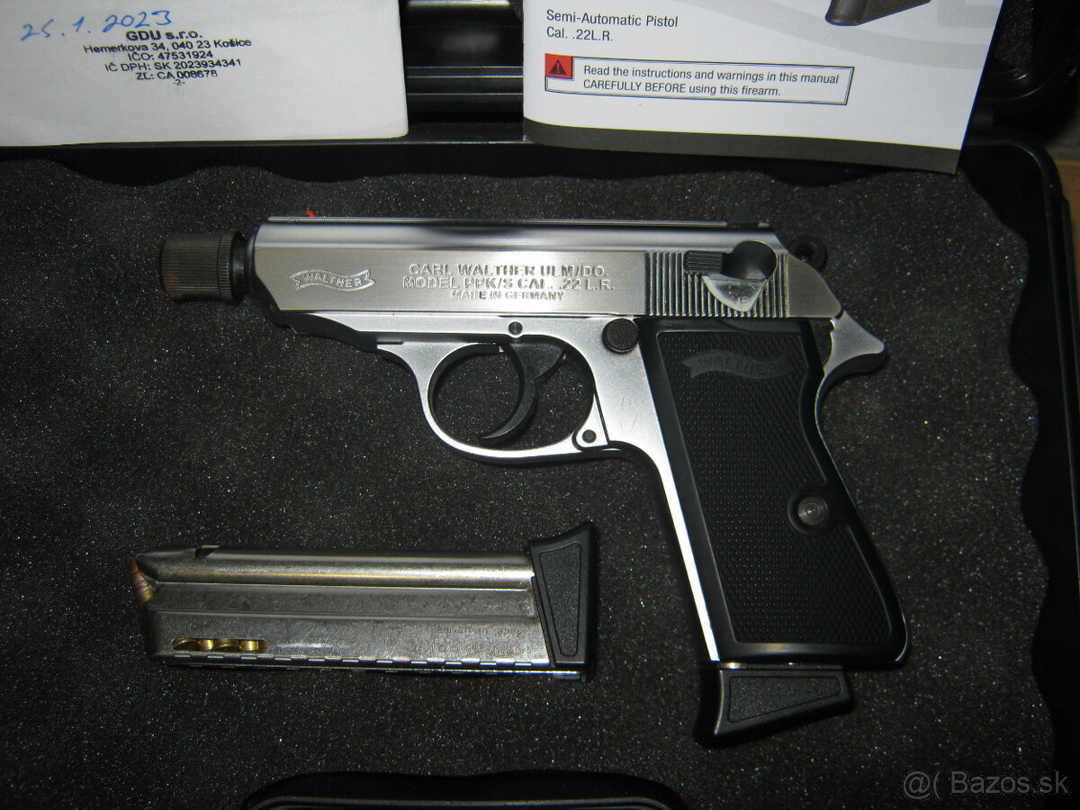 Walther PPK/s .22LR