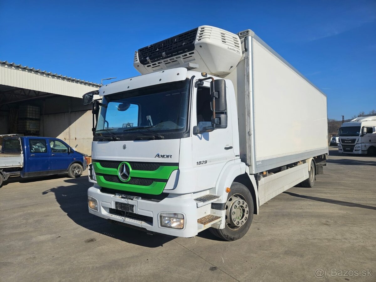 Mercedes Axor 1829 mraziak chladiak 2011 Dvojkomorovy Celo