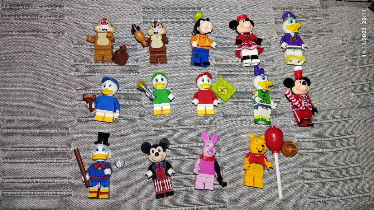 Lego disney figurky