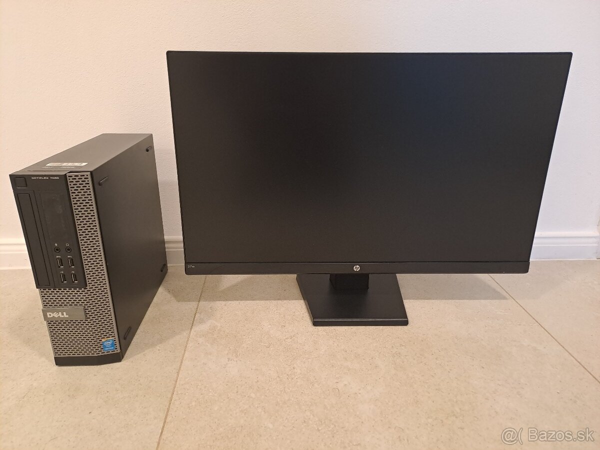 DELL OPTIPLEX 7020 + Monitor HP 27"