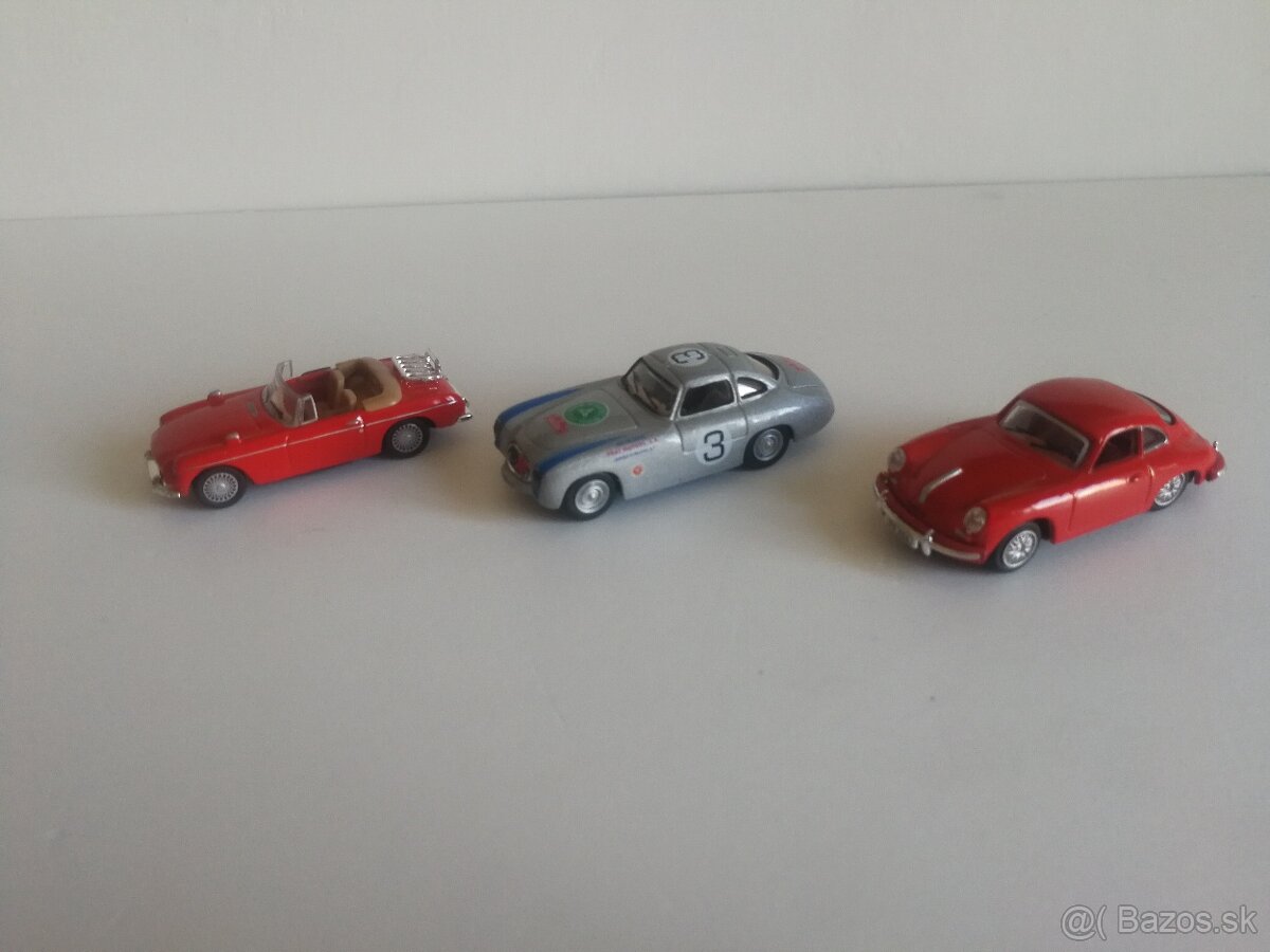 Schuco Porsche, MG, Mercedes