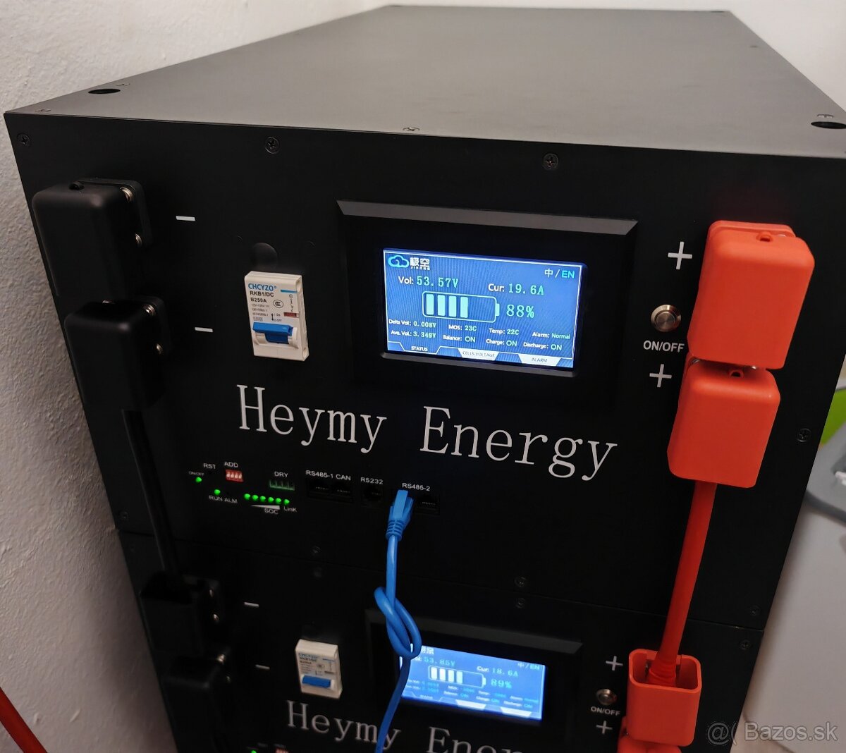 Lifepo4 16kw EVE MB31+ BOX JK BMS