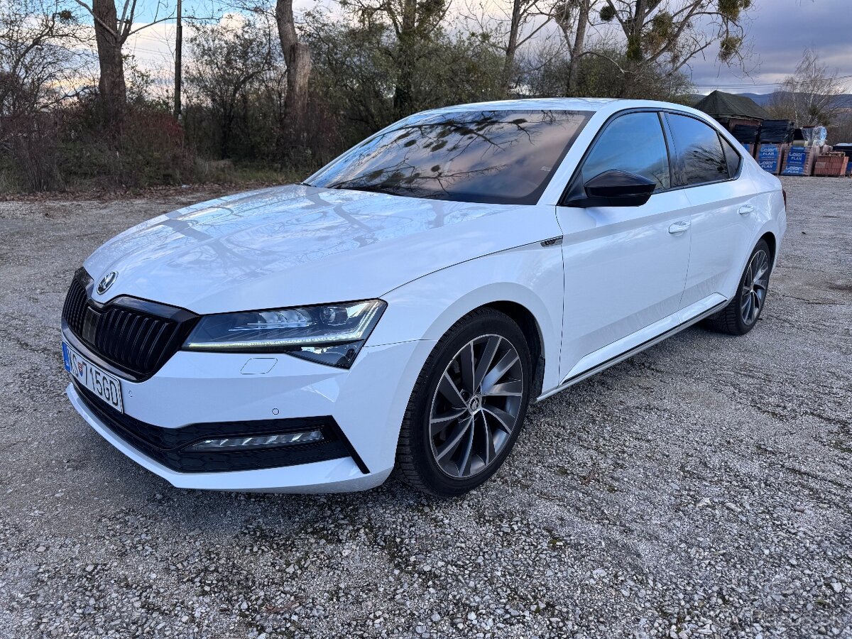 Škoda SUPERB 3 SPORTLINE 2.0 TSI 140kw DSG - automat 7st.